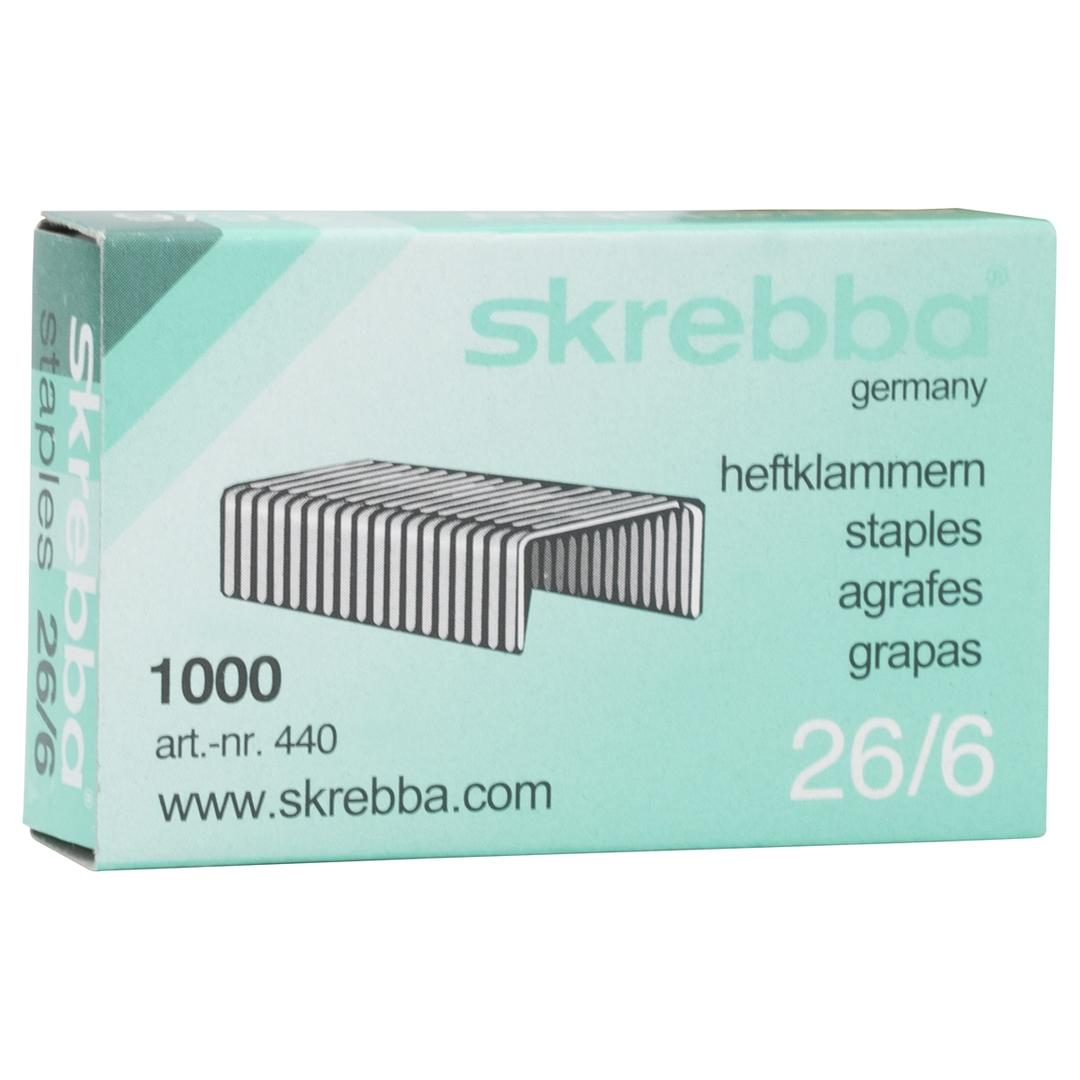 Agrafes 26/6 vz SKREBBA — Base
