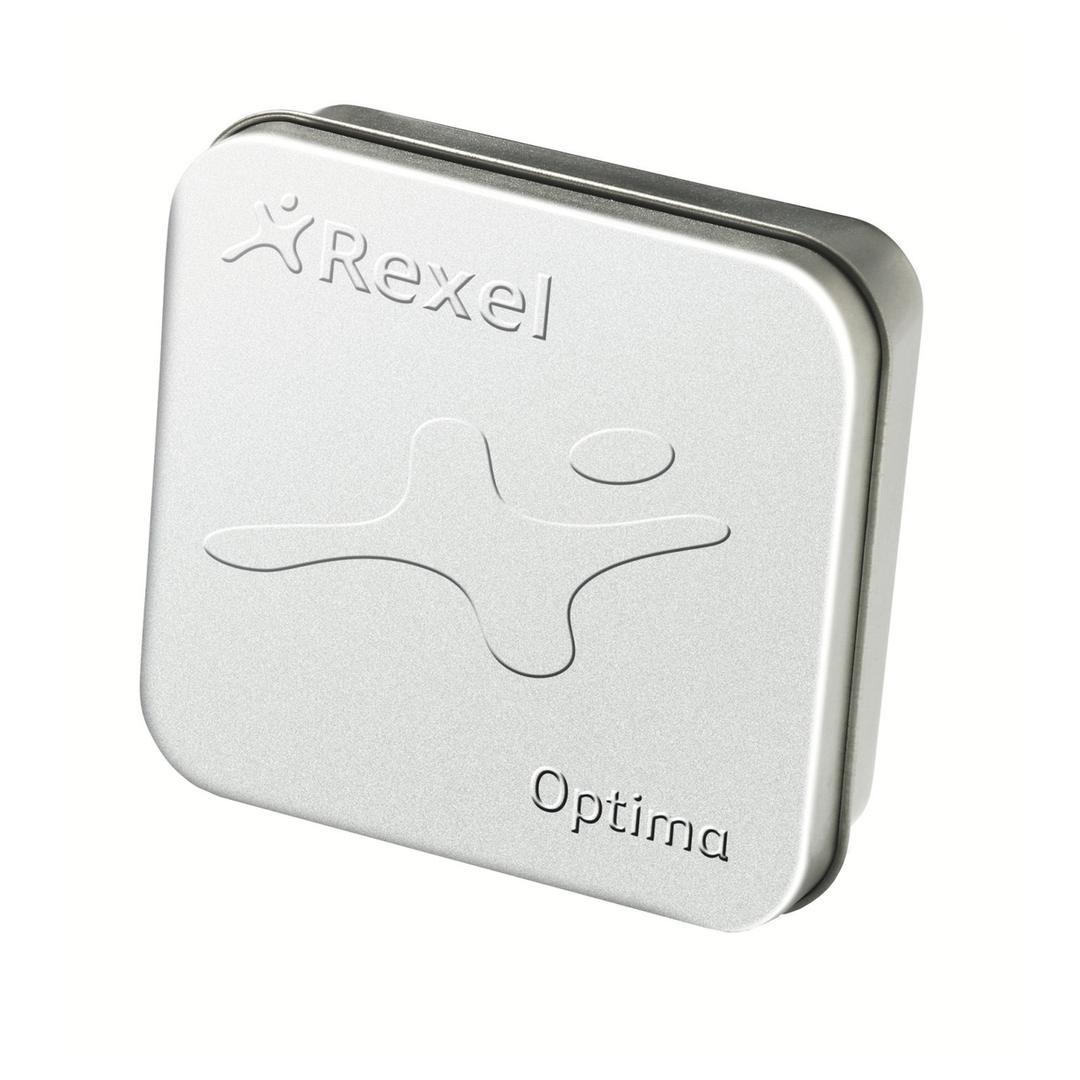 Agrafes Optima 56 REXEL — Vue de face