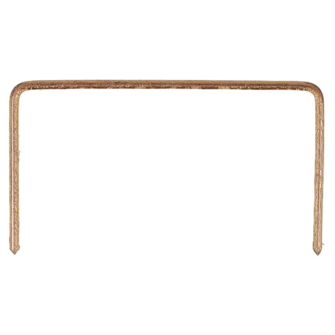 Agrafes carton 1, 35 x 15mm, finition Liquor SENCO — Agrafe carton SENCO 1 35x15 mm cuivrée de face, dos large et pattes à pointes biseautées