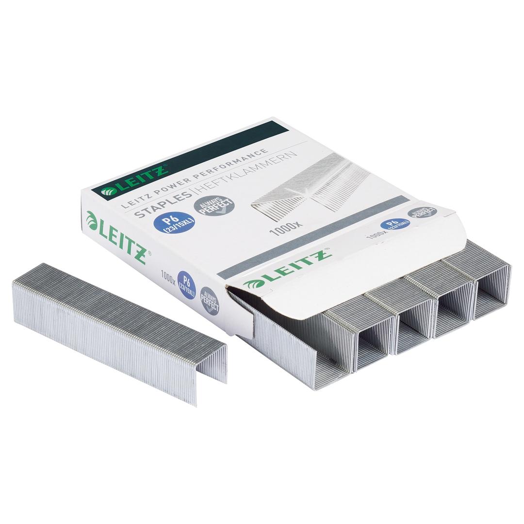 Agrafes n°  23/15 XL zinguées x1000 LEITZ — Détails agrafes
