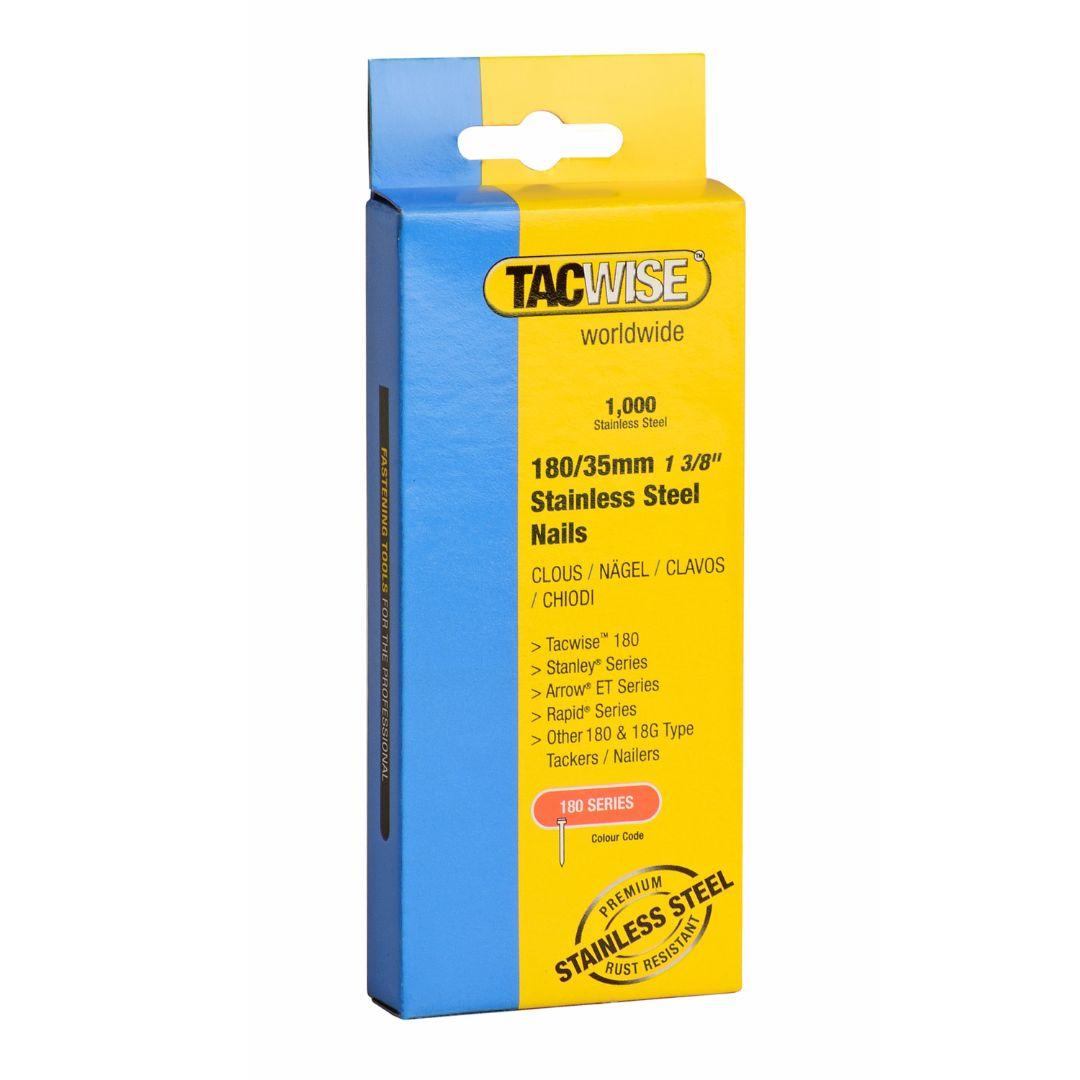 Pointes 180/35mm INOX TACWISE — TACWISE Pointes 180/35 mm INOX — packshot