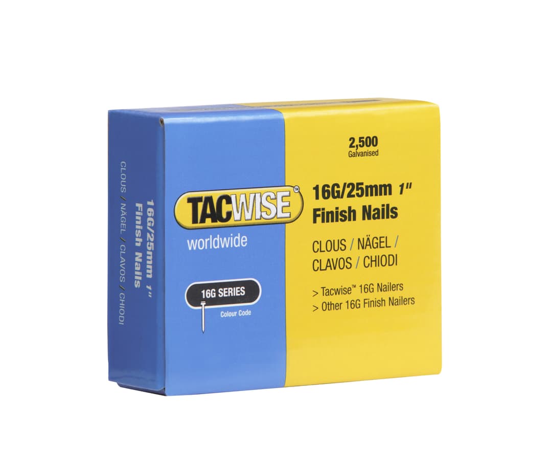 Clous 16G/25mm TACWISE — TACWISE Clous 16G/25 mm — packshot