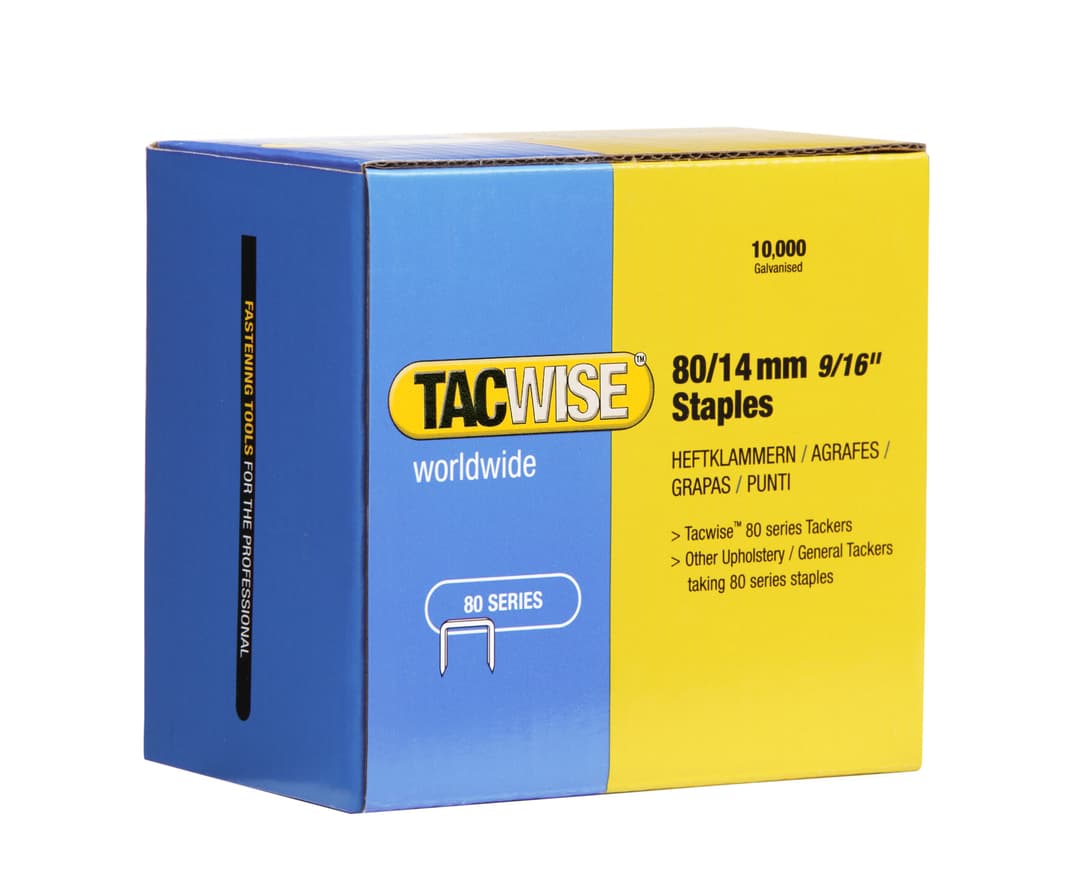 Agrafes 80/14mm TACWISE — TACWISE Agrafes 80/14 mm, boîte de 10 000 — packshot