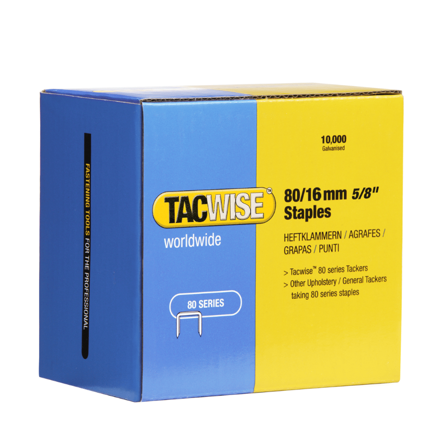 Agrafes 80/16mm TACWISE — TACWISE Agrafes 80/16 mm, boîte de 10 000 — packshot