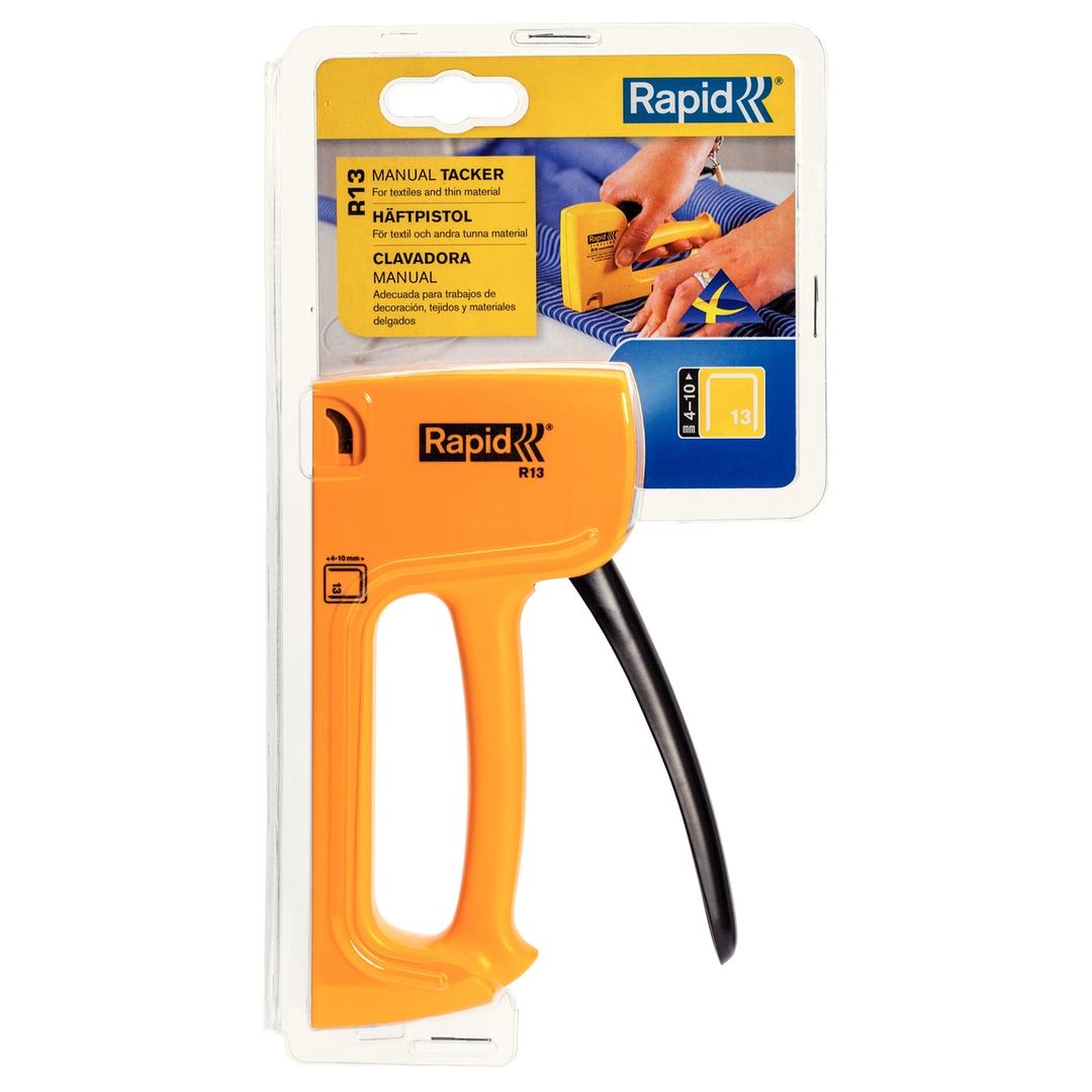 Agrafeuse à main Agrafeuse R13E Hobby jaune RAPID — Sous blister