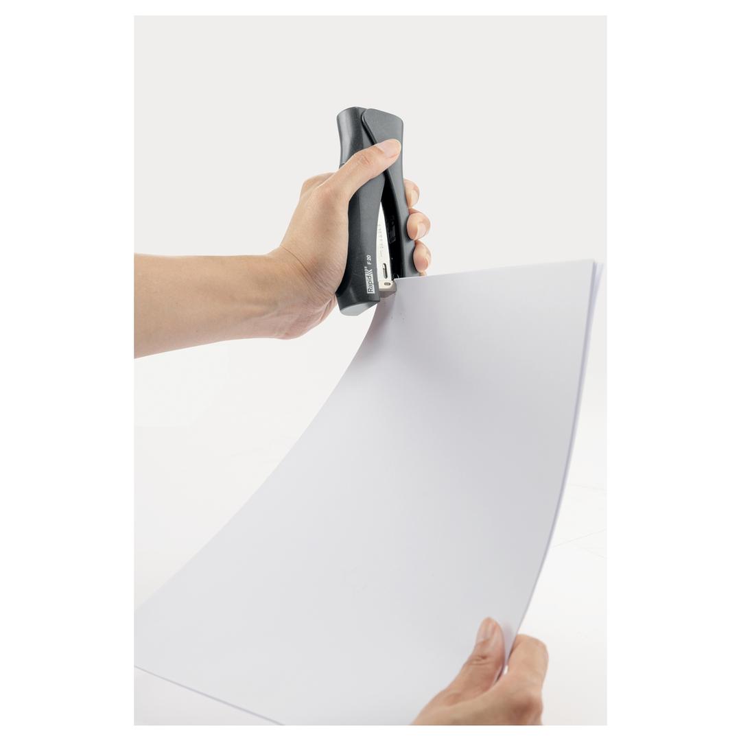 Agrafeuse manuelle de table Agrafeuse StandUp Fashion Ultimate F20 noir RAPID — Agrafage papier