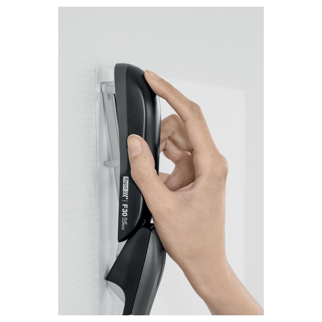 Agrafeuse manuelle de table Agrafeuse F30 noir RAPID — Agrafage mural