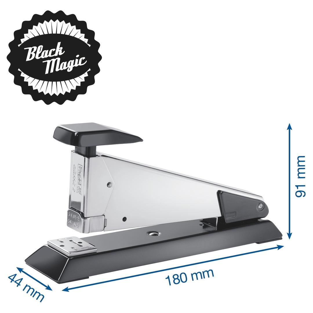 Agrafeuse manuelle de table Agrafeuse Retro Classic K2 Black Magic RAPID — Dimensions