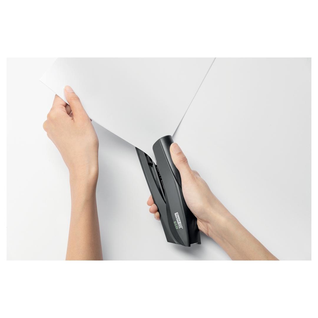 Agrafeuse manuelle de table Agrafeuse pleine bande ECO noir RAPID — Agrafage papier