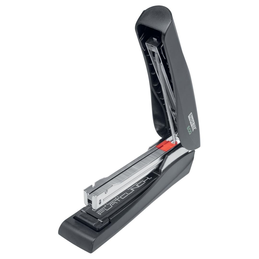 Agrafeuse manuelle de table Agrafeuse pleine bande ECO noir RAPID — Rechargement agrafes par le dessus