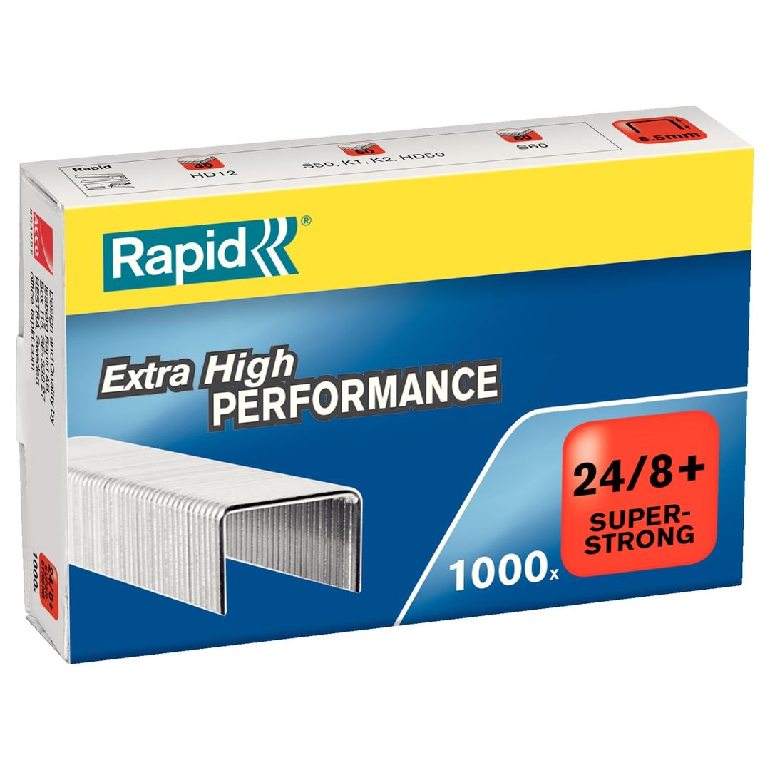 Agrafes 24/8+ SuperStrong x1000 RAPID — Base