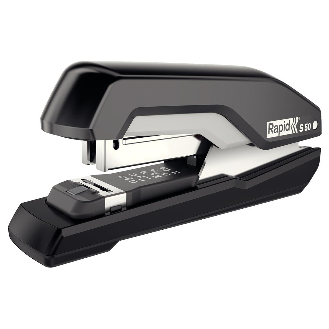 Agrafeuse manuelle de table Agrafeuse Supreme S50 noir/gris RAPID — Base