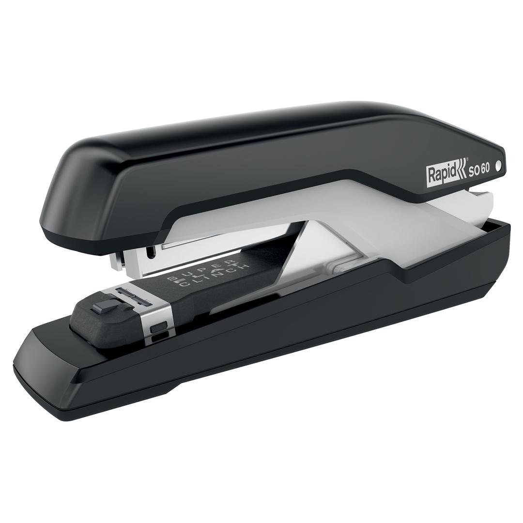 Agrafeuse manuelle de table Agrafeuse Supreme SO60 Omnipress noir/gris RAPID — Base