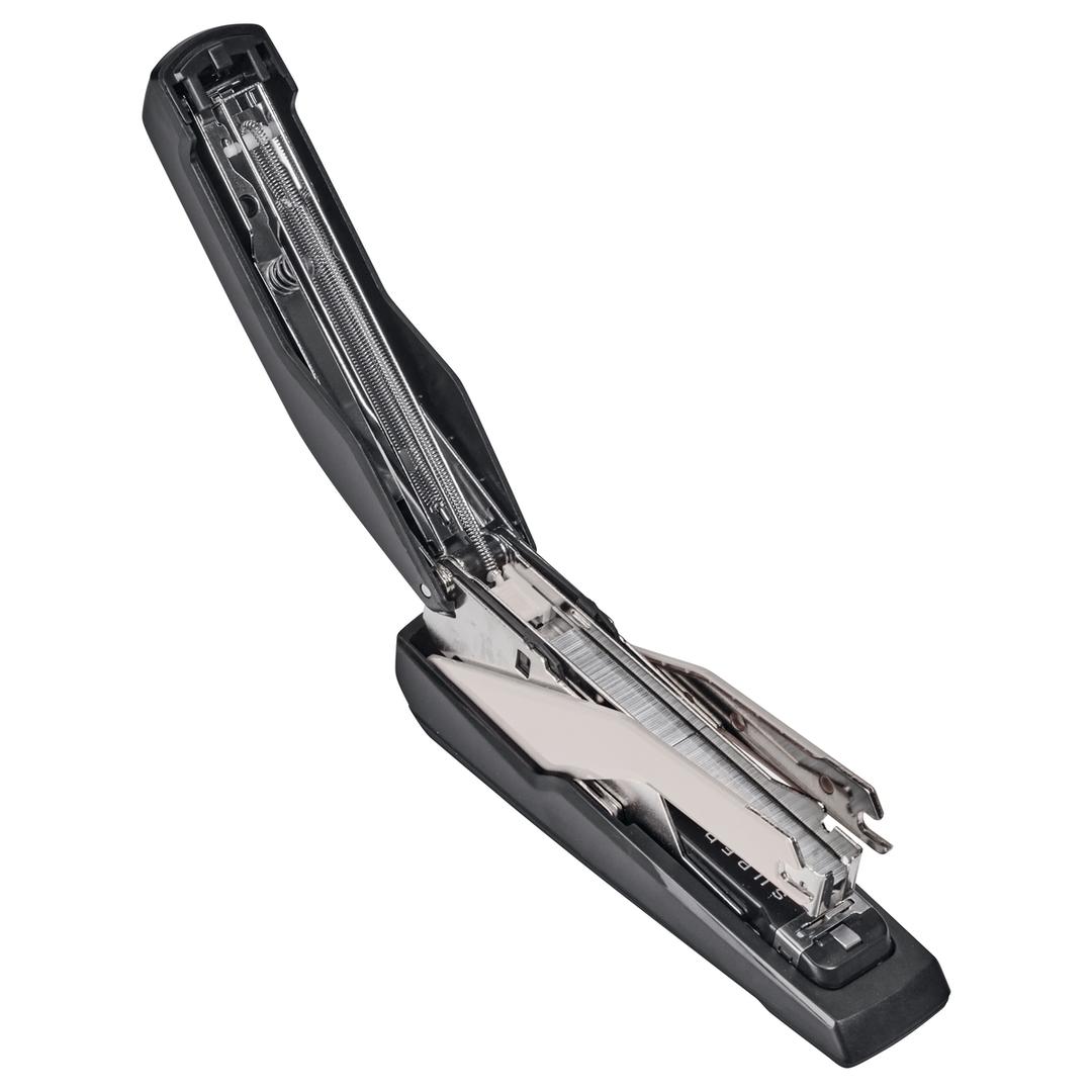 Agrafeuse manuelle de table Agrafeuse Supreme SO60 Omnipress noir/gris RAPID — Rechargement agrafes sur le dessus