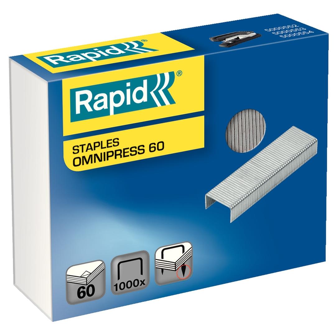 Agrafes Omnipress 60 x1000 RAPID — Base