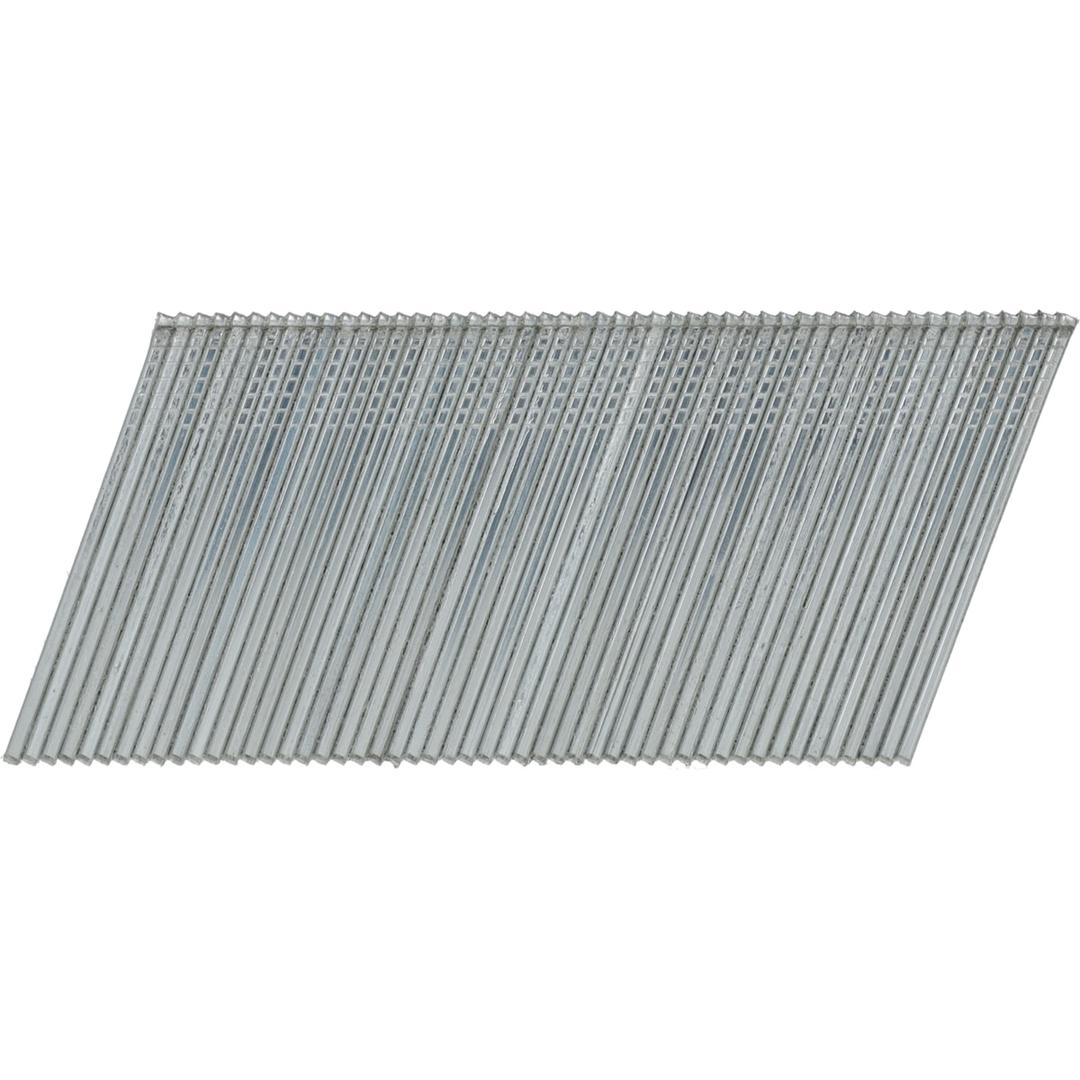 Clous de finition 16G 20° tête T galvanisés RH19EAA 1,6x45 mm SENCO — Brads SENCO RH tête T 1,6 x 45 mm galvanisés, bande inclinée à 20° de trois quarts, têtes quadrillées