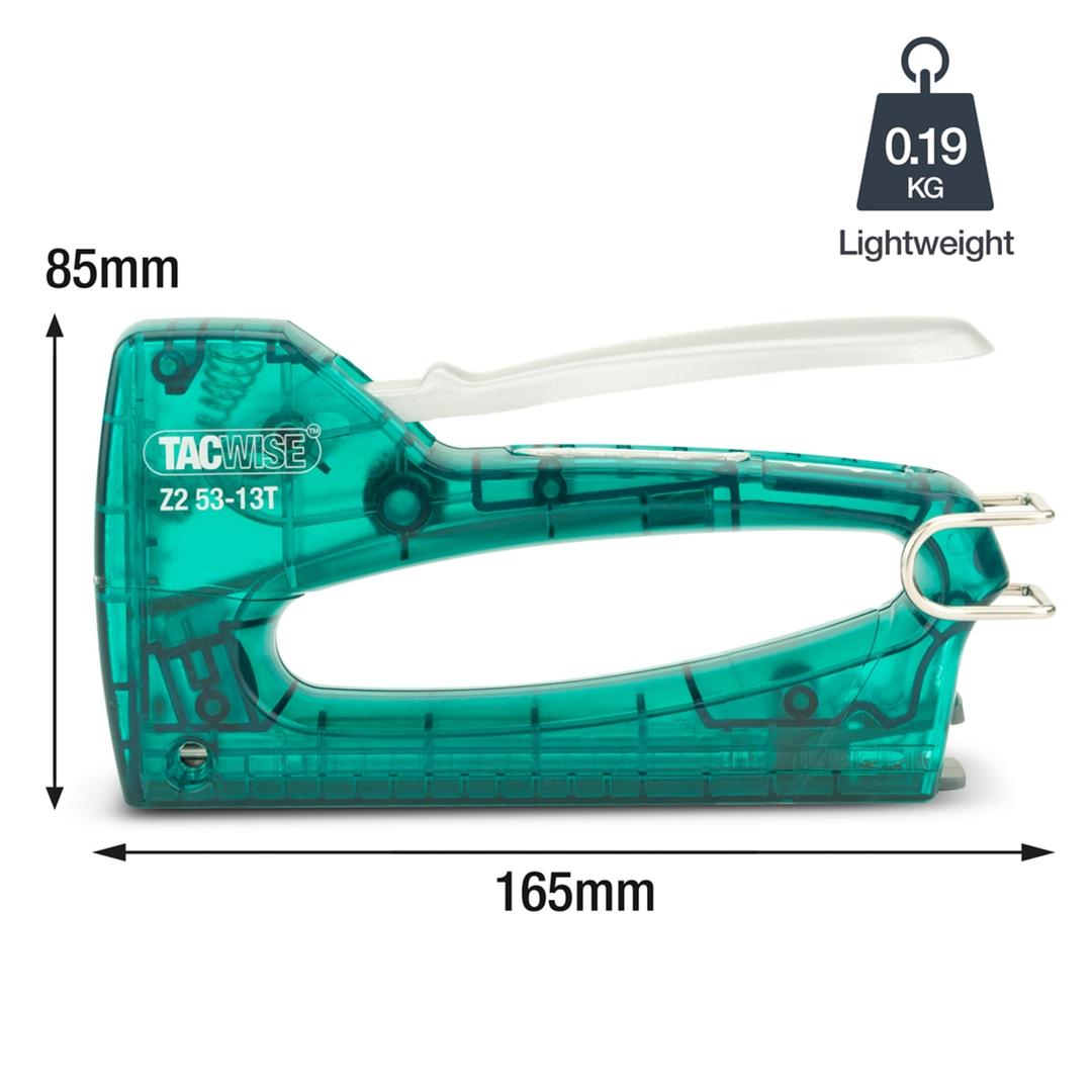 Agrafeuse manuelle Z2 53-13T, plastique, vert TACWISE — TACWISE Agrafeuse manuelle Z2 53-13T, plastique, vert/ — vue 2