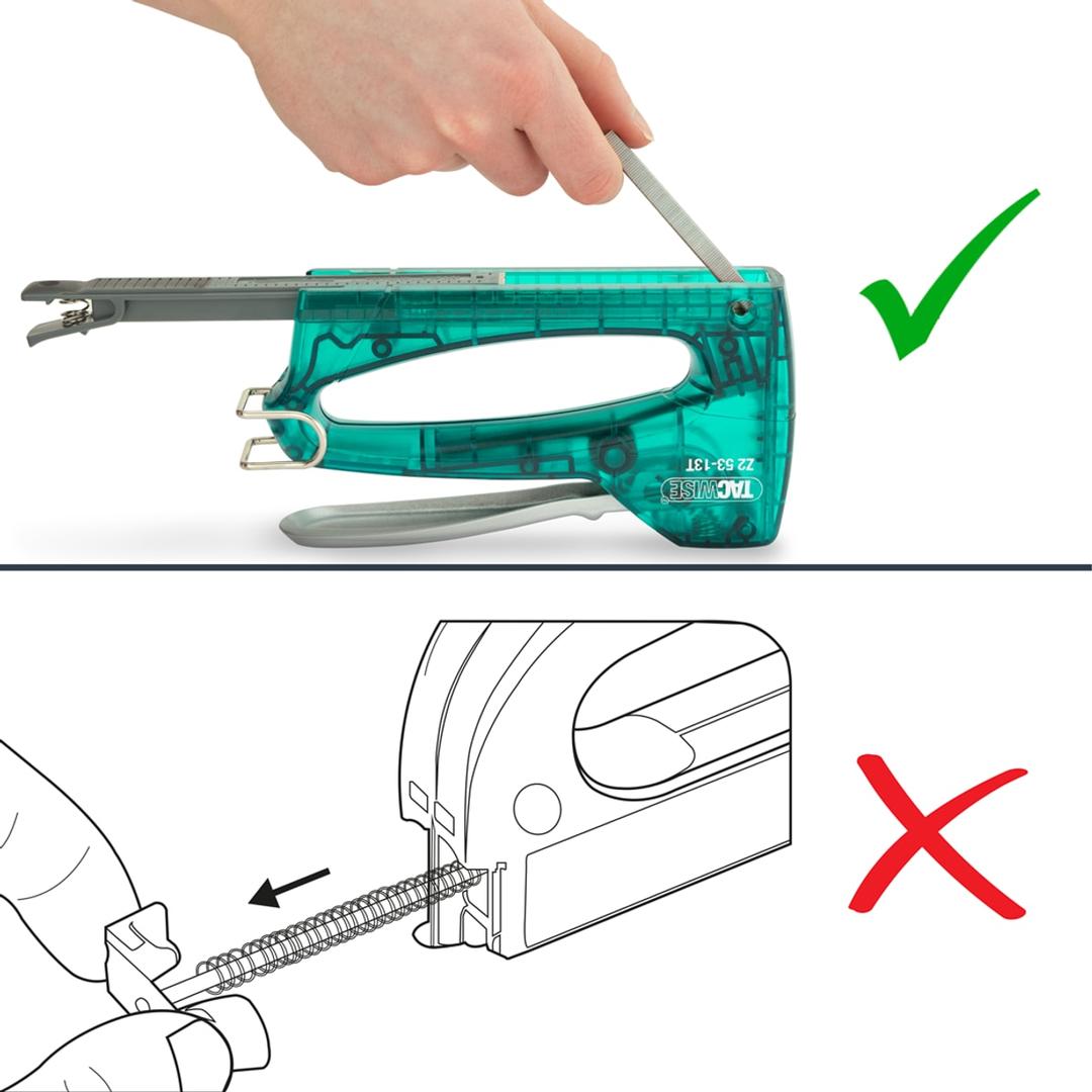 Agrafeuse manuelle Z2 53-13T, plastique, vert TACWISE — TACWISE Agrafeuse manuelle Z2 53-13T, plastique, vert/ — vue 3