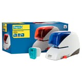 Agrafeuse électrique 5050E (blanche et bleue) RAPID — Packaging