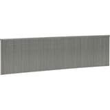 Pointes 18G tête moyenne inox A2 AX17EGA 1,2x38 mm SENCO — Brads AX17EGA 38 mm inox, bande de trois quarts sur fond blanc, tiges fines et régulières