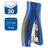 Agrafeuse manuelle de table Agrafeuse StandUp Fashion Ultimate F20 bleu RAPID — Caractéristiques