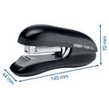 Agrafeuse manuelle de table Agrafeuse F30 noir RAPID — Dimensions
