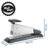 Agrafeuse manuelle de table Agrafeuse Retro Classic K2 Black Magic RAPID — Dimensions