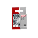 Agrafes No. 10 SUPER x2000 NOVUS — Vue de face