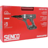 Visseuse en bande sur batterie DURASPIN DS722-18V SENCO — Visseuse en bande SENCO DURASPIN DS722-18V 25-75 mm dans son carton rouge à poignée encastrée