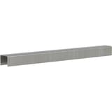 Agrafes AT06BGA - 10mm Inox A2  10M SENCO — Bande d'agrafes fines SENCO AT 10 mm en inox A2, gris mat sans reflet, de trois quarts sur fond blanc