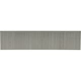 Pointes 18G tête fine inox A2 AY10EGA 1,2x15 mm SENCO — Brads SENCO G18 tête 1,65 de 15 mm inox, bande compacte de tiges grises, vue de face à plat