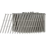 Clous en rouleau plats 16° annelés inox A4 EL19AUBHR 2,3x45 mm SENCO — Rouleau de clous SENCO inox 316 2,3 x 45 mm annelés, fils métal clair, de trois quarts