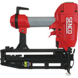 Cloueur pneumatique FINISHPRO 16XP SENCO — Cloueur SENCO FinishPro 16XP 32-65 mm de profil opposé, magasin à pictogrammes de sécurité