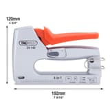 Agrafeuse-cloueuse manuelle Z4-140 (4 en 1), argent/orange TACWISE — TACWISE Agrafeuse/cloueuse Z4-140 (4 en 1), argent/orange — vue 7