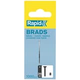 Pointes (brads) 18 G, fil 1,25 x 0,95 mm, tête 2 mm N° 8, 30 mm, boîte de 1 000 RAPID TOOLS - Rapid Pointe no. 8, 30 mm, galvanisé, petit paquet, vue détaillée 1