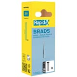 Pointes (brads) 18 G, fil 1,25 x 0,95 mm, tête 2 mm N° 8, 25 mm, boîte de 1 000 RAPID TOOLS - Rapid Pointe no. 8, 25 mm, galvanisé, petit paquet, vue détaillée 2