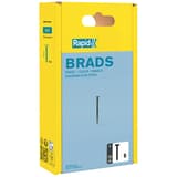 Pointes (brads) 18 G, fil 1,25 x 0,95 mm, tête 2 mm N° 8, 15 mm, boîte de 5 700 RAPID TOOLS - Rapid Pointe no. 8, 15 mm, galvanisé, grand paquet, vue détaillée 2