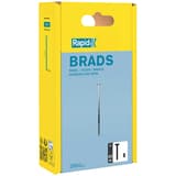 Pointes (brads) 18 G, fil 1,25 x 0,95 mm, tête 2 mm N° 8, 40 mm, boîte de 2 800 RAPID TOOLS - Rapid Pointe no. 8, 40 mm, galvanisé, grand paquet, vue détaillée 2