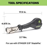 Marteau agrafeur à caps manuel CH38 STINGER — Vue 5