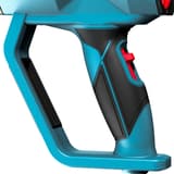 Pistolet à air chaud 2 000 W H-200 NOVUS — NOVUS pistolet à air chaud H-200 — gros plan sur la poignée