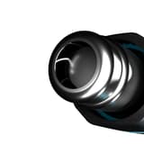 Pistolet à air chaud 2 200 W H-550 Pro NOVUS — NOVUS pistolet à air chaud H-550 Pro — gros plan sur la buse