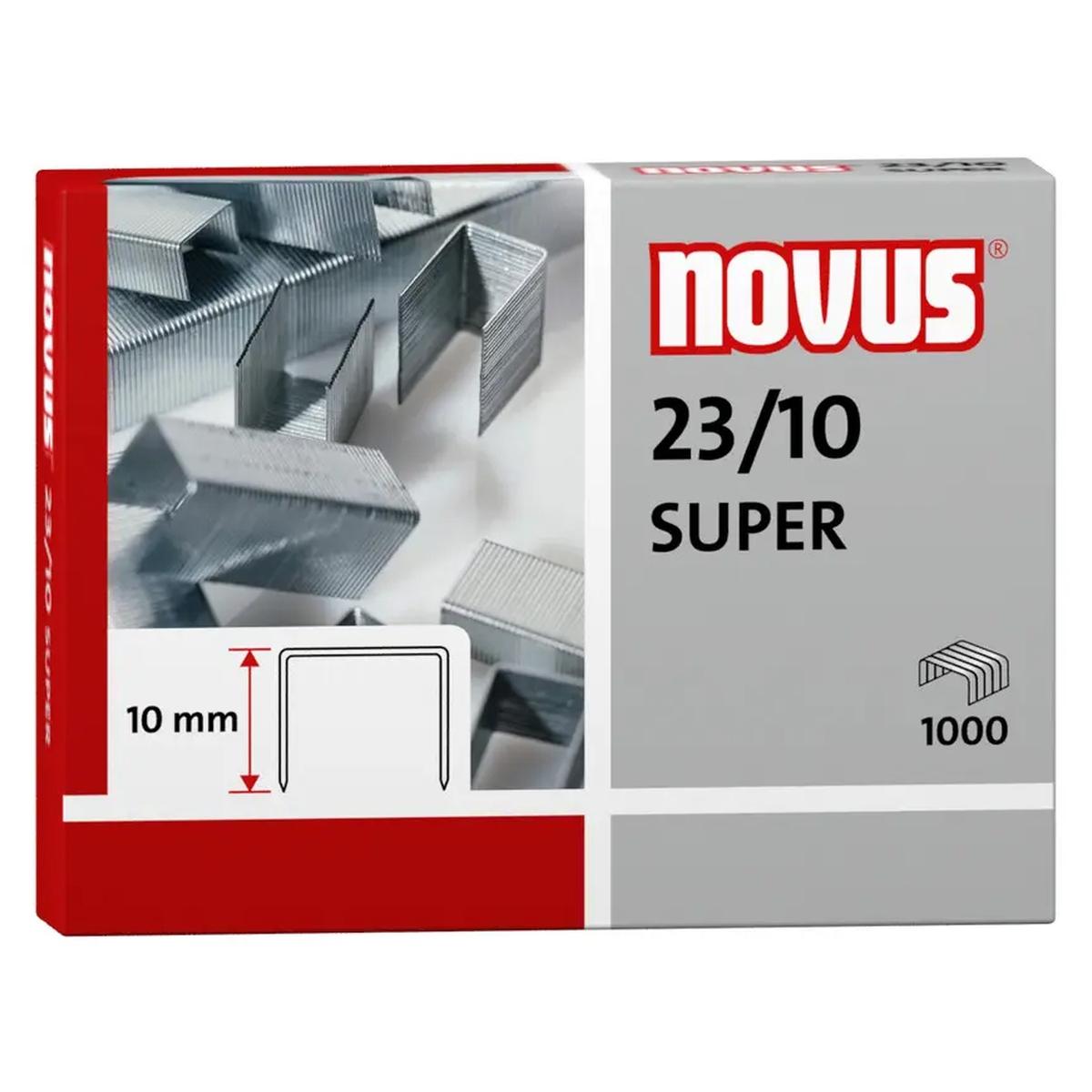 Agrafes 23/10 SUPER NOVUS — Base