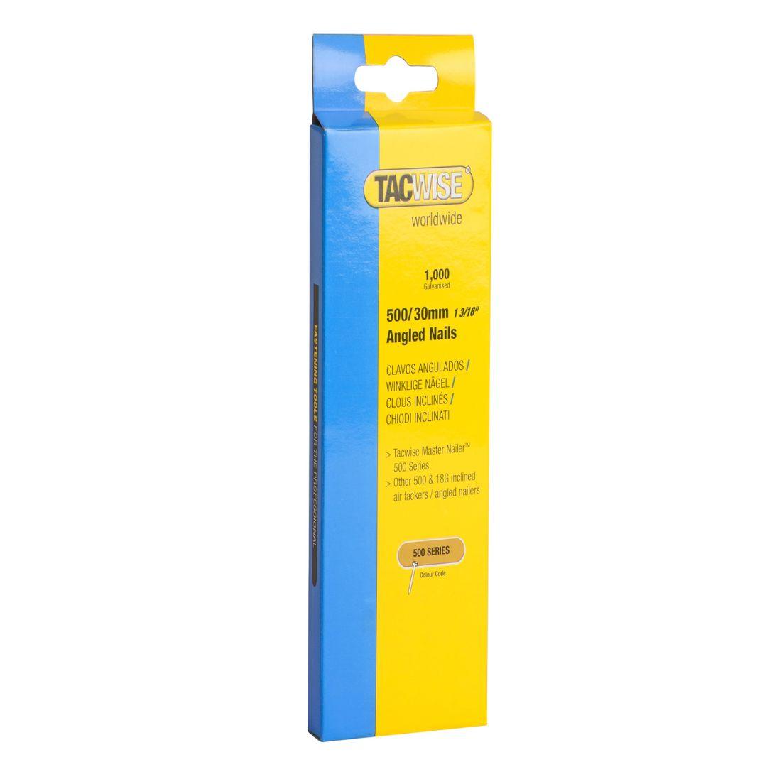 TACWISE Clous 500/30 mm, boîte de 1 000 — packshot