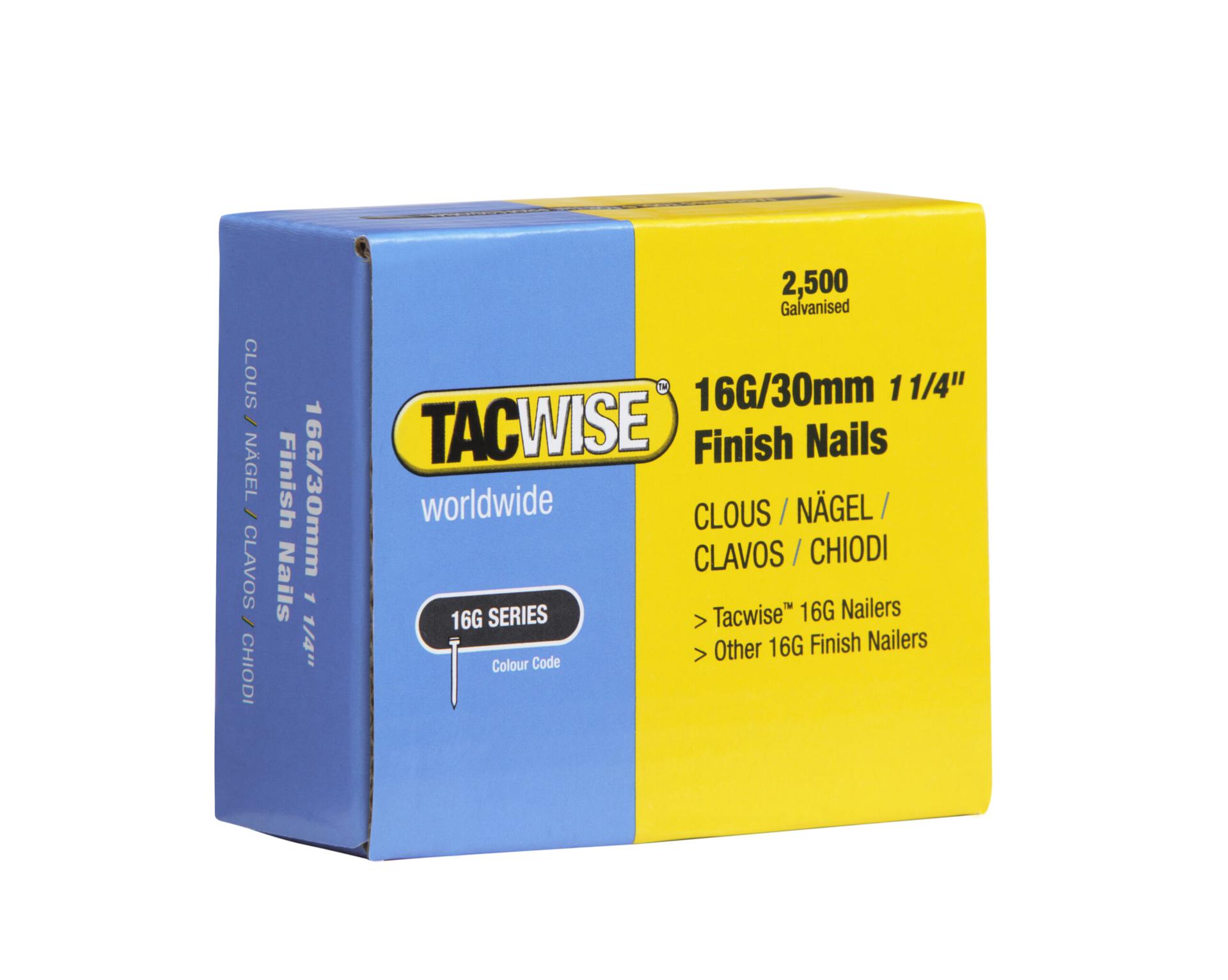 TACWISE Clous 16G/30 mm — packshot