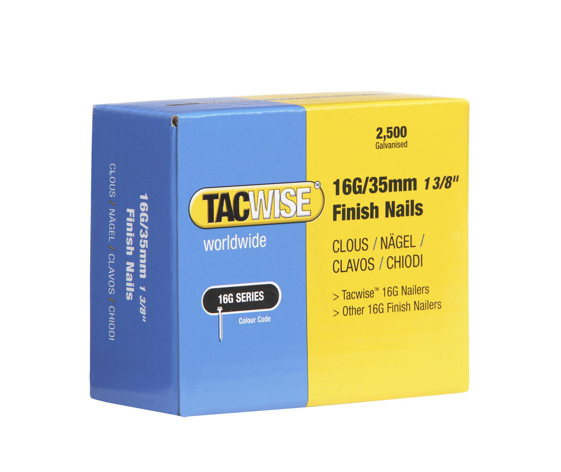 TACWISE Clous 16G/35 mm — packshot