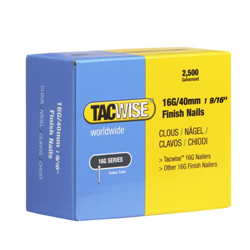 TACWISE Clous 16G/40 mm — packshot