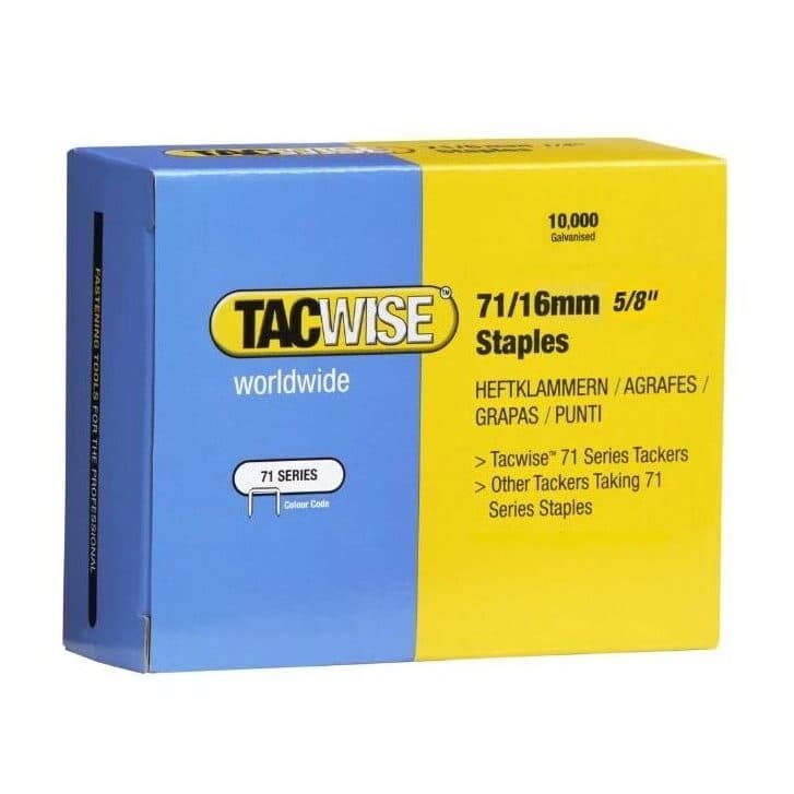 TACWISE Agrafes 71/16 mm, boîte de 10 000 — packshot