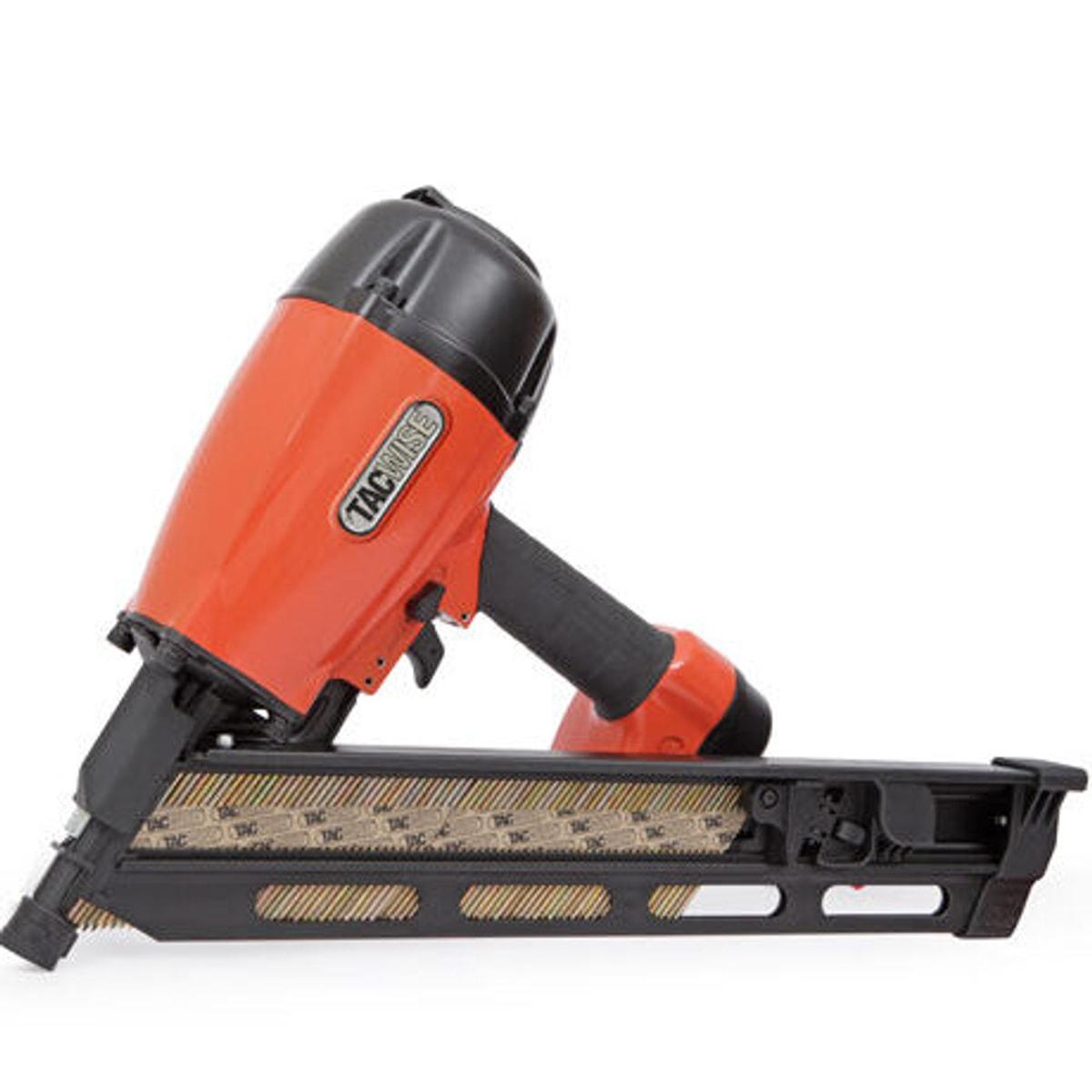 TACWISE Cloueuse coudée pneumatique KDH90V, orange